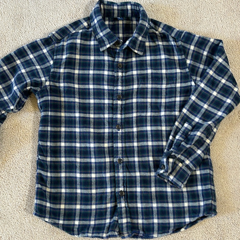 Boy Flannel Shirt | Checked